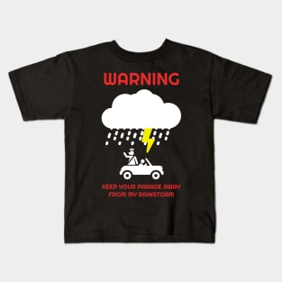 Keep Your Parade Away From My Rainstorm Kids T-Shirt